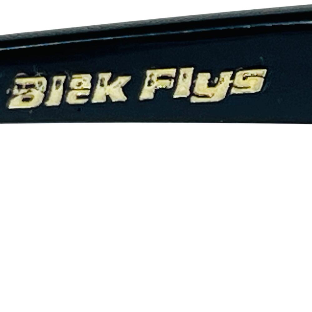 Black Flys Butter Fly Sunglasses Black White Frame Pink Lens USA New Vintage - Picture 11 of 12
